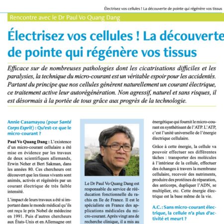 Article Santé Corps Esprit